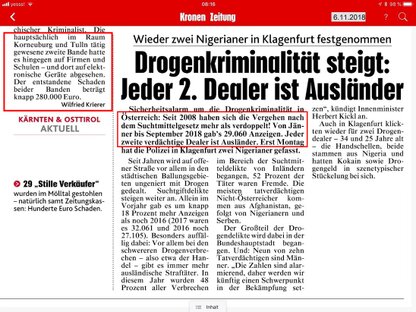 20181106 Österreich Drogenkriminalität - fast 30T in einem dreiviertel Jahr - jeder zweite Dealer ist Ausländer.jpg